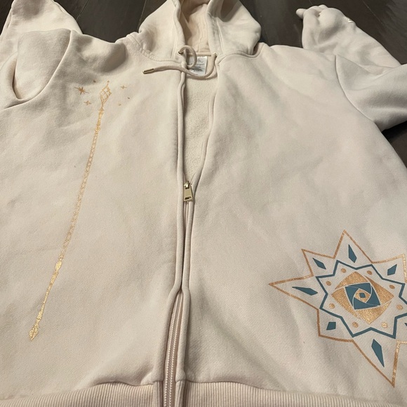 Disney Wish-King Magnifico  Zip Hoodie for Adults Xl beige - Picture 2 of 8